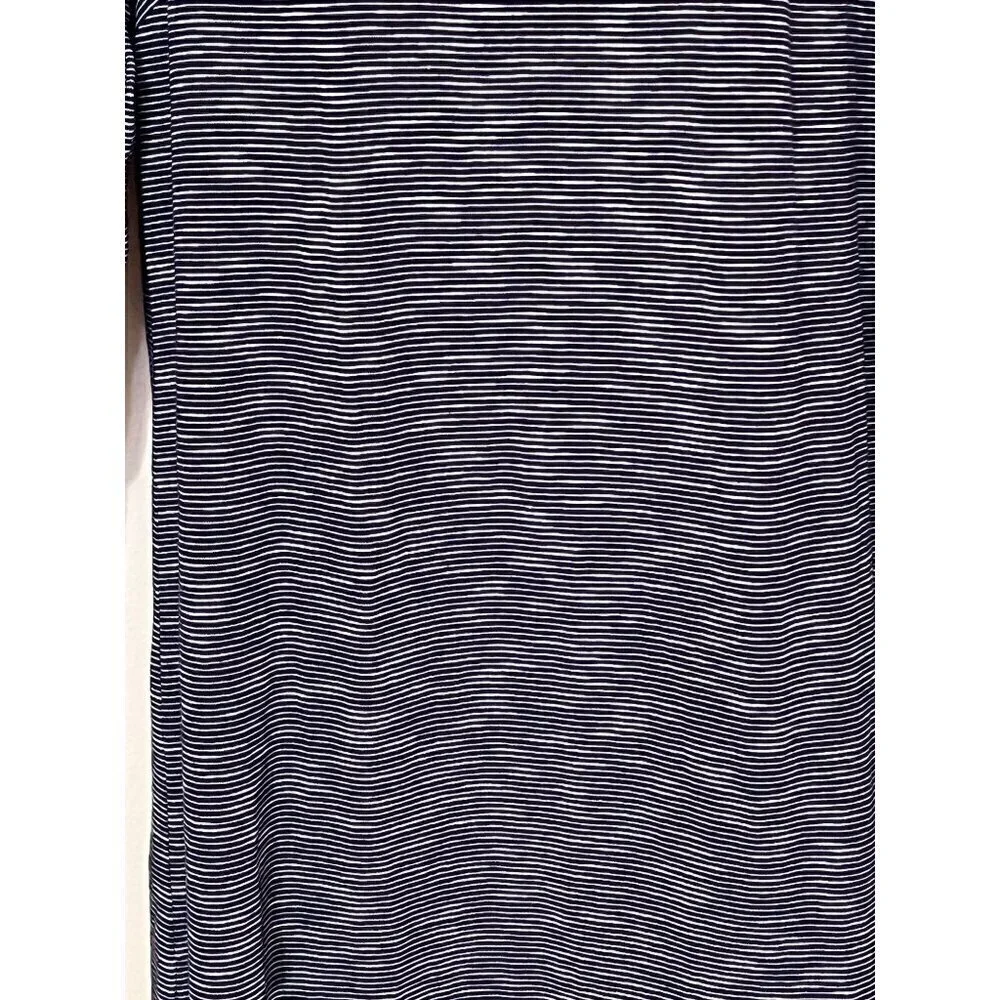 Talbots Petite Womens Striped Dress‎  Size MP Medium Petite